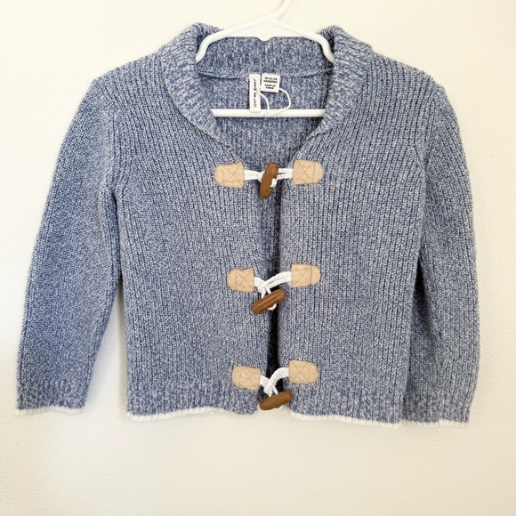Janie and Jack Other - Janie + Jack Blue Toggle Cardigan Sweater 18-24 Months